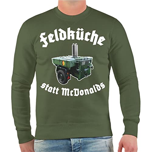 Spaß Kostet Herren Pullover Sweatshirt Feldküche DDR NVA Gulaschkanone Größe S - 4XL von Spaß Kostet