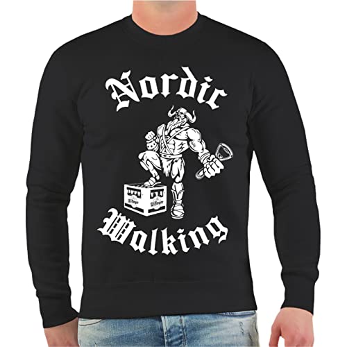Spaß Kostet Herren Pullover Sweatshirt Wikinger Vatertag Nordic Walking Größe M - 4XL von Spaß Kostet