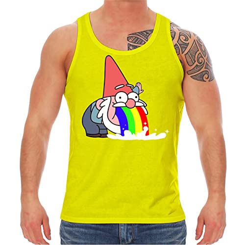 Spaß Kostet Herren Tank Top Muskelshirt Party Fun Motiv Kotzender Zwerg Größe S - 5XL von Spaß Kostet