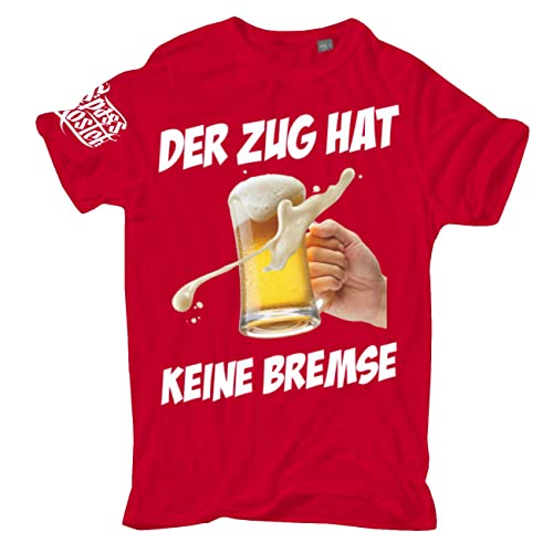 Spaß Kostet Herren Tshirt Der Zug hat Keine Bremse Party Farben Größe S - 5XL von Spaß Kostet