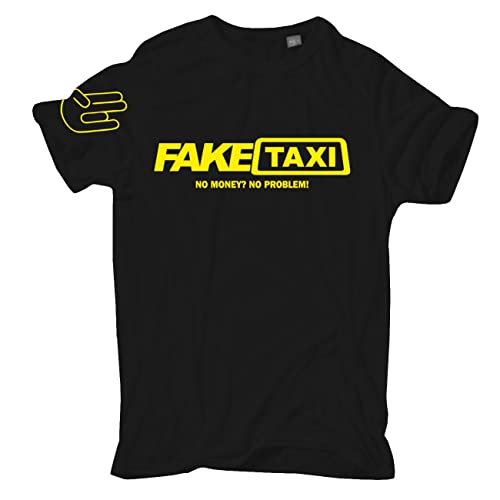 Spaß Kostet Herren Tshirt Fake Taxi Funshirt Sprüche Größe M bis 5XL von Spaß Kostet