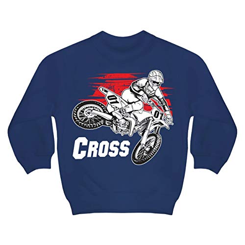 Spaß Kostet Kinder Pullover Motorrad Cross Größe 110-164 von Spaß Kostet