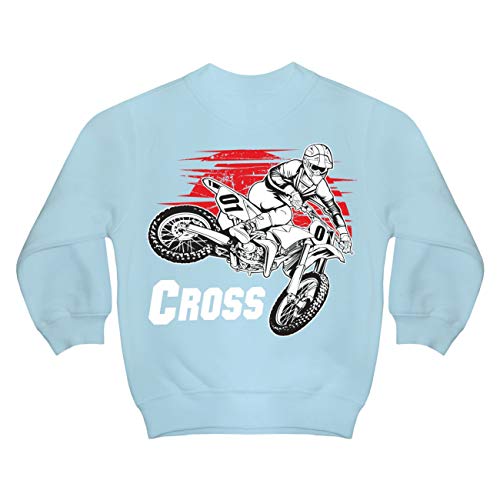 Spaß Kostet Kinder Pullover Motorrad Cross Größe 110-164 von Spaß Kostet