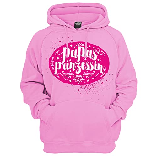 Spaß Kostet Mädchen Kapuzenpullover Papas Prinzessin Größe 98-128 von Spaß Kostet