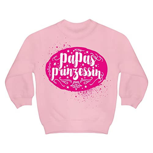 Spaß Kostet Mädchen Pullover Sweatshirt Papas Prinzessin Größe 98-128 von Spaß Kostet