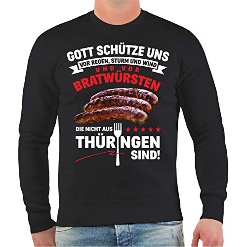 Spaß Kostet Männer und Herren Pullover Thüringer Bratwurst von Spaß Kostet