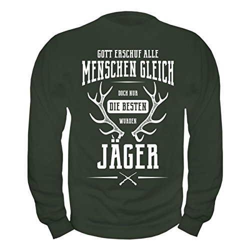 Spaß Kostet Männer und Herren Sweatshirt Die besten wurden JÄGER (mit Rückendruck) Größe S - 5XL von Spaß Kostet