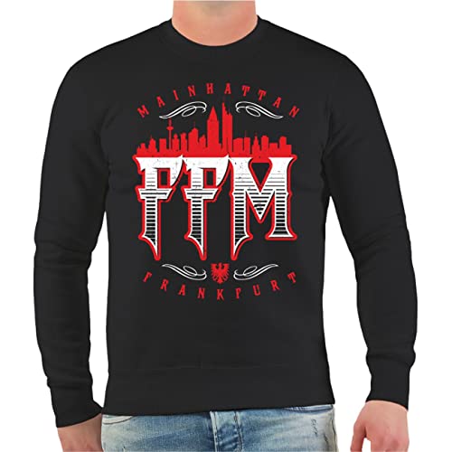 Spaß Kostet Herren Sweatshirt Pullover Frankfurt FFM Mainhattan Größe S - 5XL von Spaß Kostet