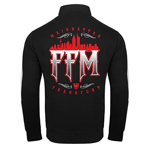 Spaß Kostet Männer Jungs Trainingsjacke Sweatjacke Frankfurt FFM 069 Main rap redlight von Spaß Kostet