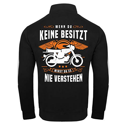 Spaß Kostet Männer und Herren Trainingsjacke mit Streifen Wenn du keine hast wirst du es nie verstehen Größe M - 3XL von Spaß Kostet