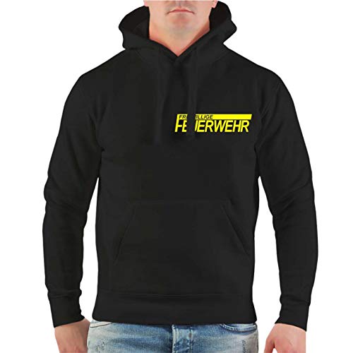 Spaß Kostet Herren Kinder Kapuzenpullover FFW Freiwillige Feuerwehr mit Neongelb Druck Spaß Kostet Herren Kinder Kapuzenpullover FFW Freiwillige Feuerwehr mit Neongelb Druck von Spaß Kostet
