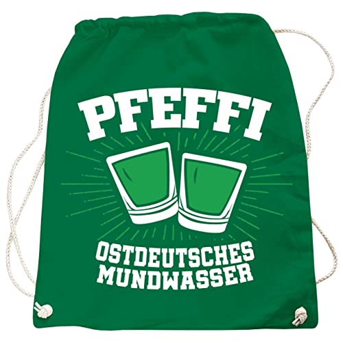 Spaß Kostet Rucksack Tasche Beutel Pfefferminz Ostdeutsches Mundwasser DDR in vielen Farben von Spaß Kostet