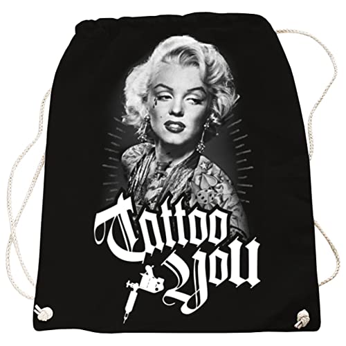 Spaß Kostet Rucksack bag Tattoo Motiv pin up inked girl als Sprüche bags von Spaß Kostet