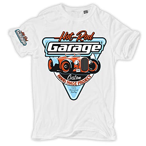 Spaß Kostet Tshirt Herren Hot Rod Garage Handmade Custom Größe S - 5XL von Spaß Kostet