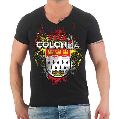 Spaß Kostet Herren Tshirt Kölle Köln Viva Colonia Fasching Karneval Größe S - 5XL von Spaß Kostet