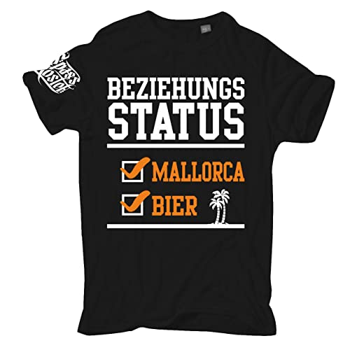 Spaß Kostet Übergrößen Herren Tshirt Beziehungsstatus Mallorca und Bier Größe 3XL - 8XL von Spaß Kostet