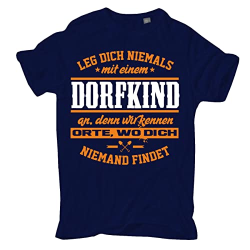 Spaß Kostet Übergrößen Herren Tshirt Dorfkind Vorsicht Größe 3XL - 8XL von Spaß Kostet