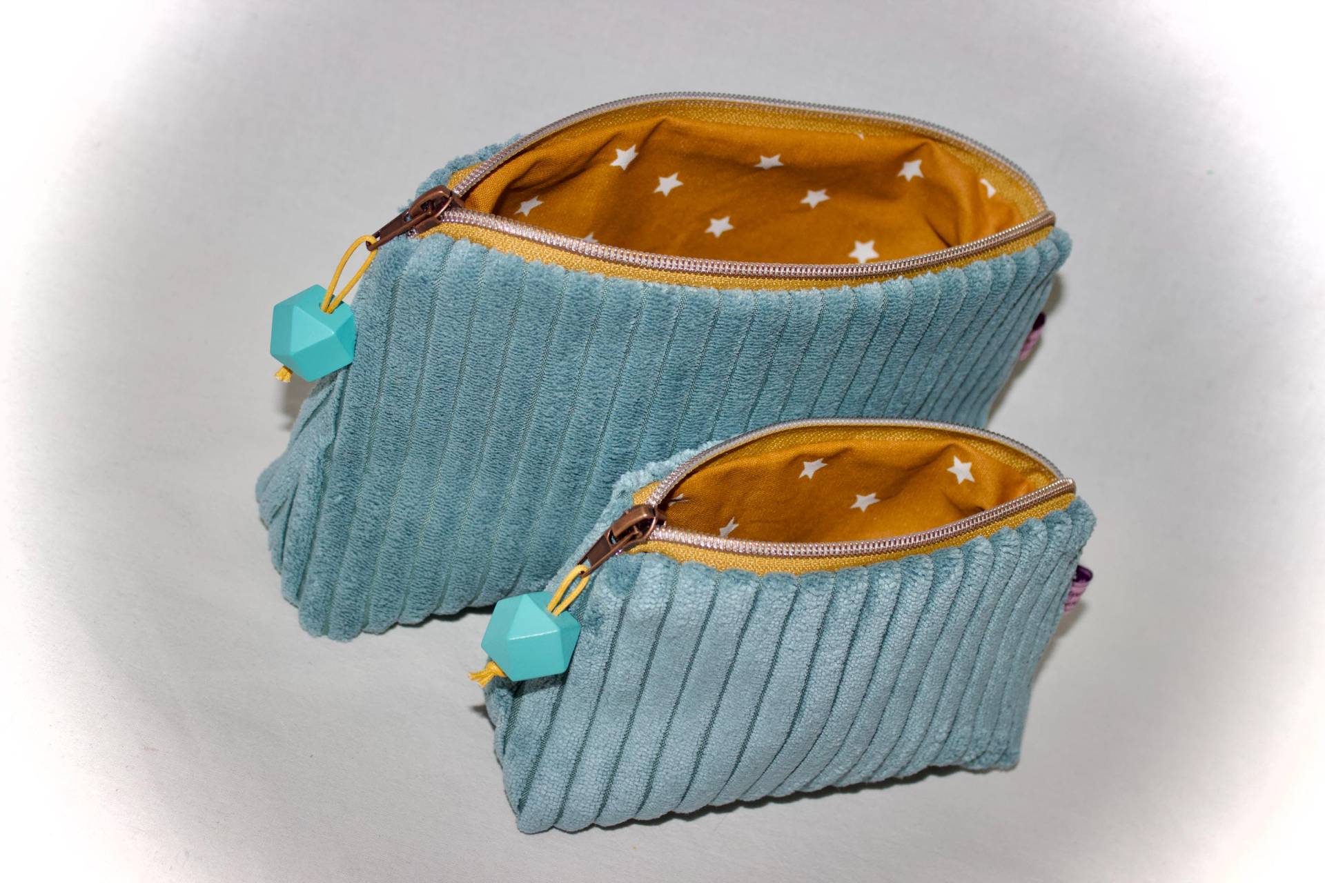 Kosmetiktasche Aus Cord, Kosmetiktasche, Kosmetiktäschchen, Kulturtasche von Spatzenland