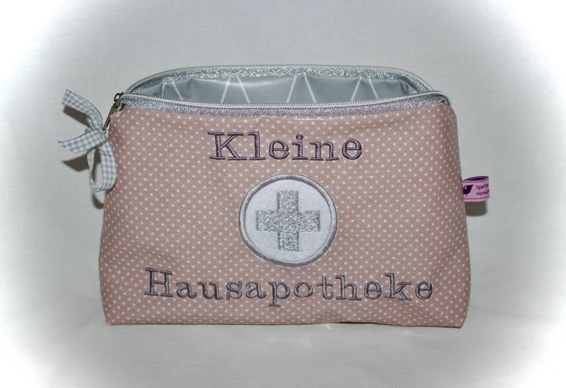 Notfall-Täschchen, Medikamenten-Täschchen - Medizin-Tasche, Sos-Tasche, Pflastertasche, Pflastertäschchen von Spatzenland