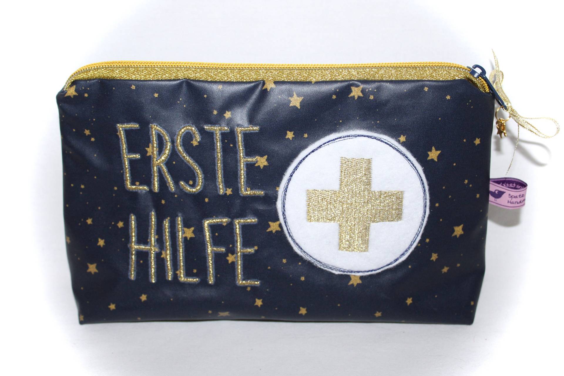 Notfall-Täschchen Erste-Hilfe-Tasche Globulitasche Reiseapotheke Pflastertasche Kosmetiktasche Notfall-Täschchen Erste-Hilfe-Tasche Globulitasche Reiseapotheke Pflastertasche Kosmetiktasche von Spatzenland