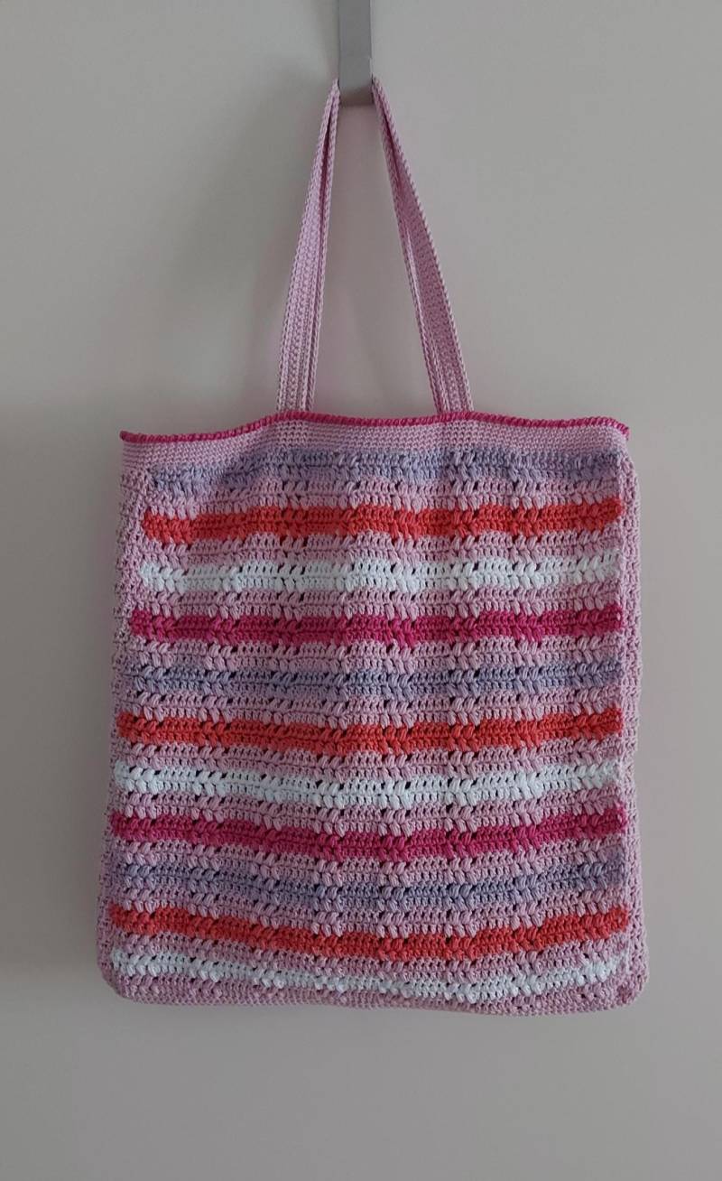 Gehäkelte Einkaufstasche von Spatzlsurprise