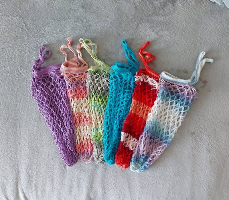 Kleine, Gehäkelte Einkaufsnetze von Spatzlsurprise