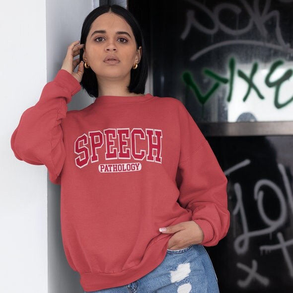 Logopädie Sweatshirt | Slp Rundhals Grad Geschenk Vgl. Slp Speech Pathologen Sprachpathologie| Merch|Slp von SpeakingOfSamantics