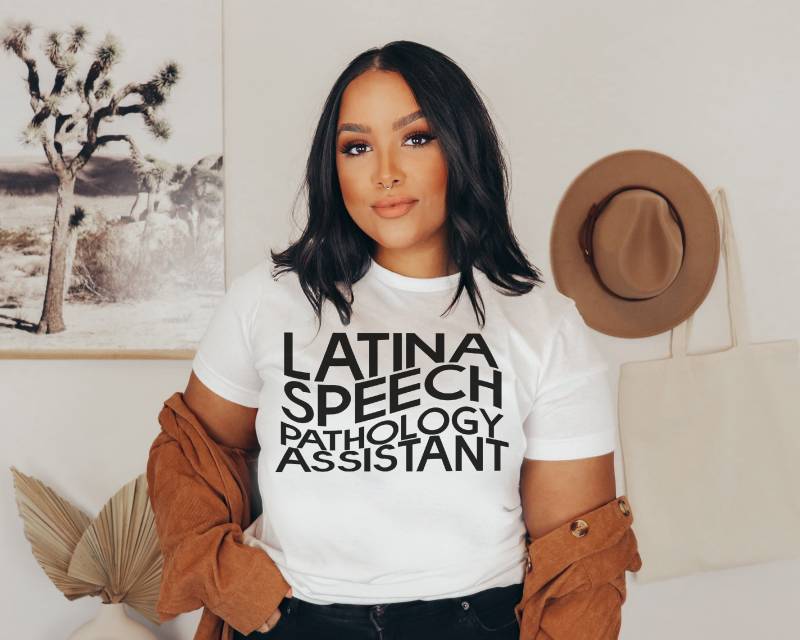 Sprache Pathologen Assistent Tshirt | Slpa Slpa Merch Logopädie Bekleidung Slp Geschenke Ware von SpeakingOfSamantics