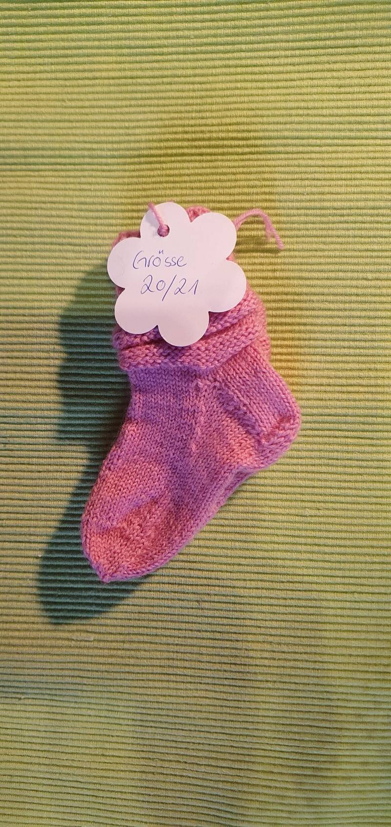 Kindersocken Handgestrickt Gr.20-21 von SpecialCraftedforYou