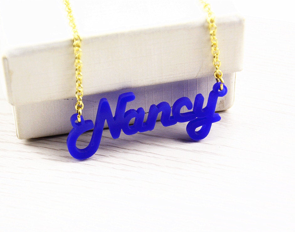 Acryl Name Halskette, Benutzerdefinierte Halskette, Acryl Halskette, Personalisierte Halskette, Weihnachtsgeschenk N017 Acryl Name Halskette, Benutzerdefinierte Halskette, Acryl Halskette, Personalisierte Halskette, Weihnachtsgeschenk N017 von SpecialDesignForYou