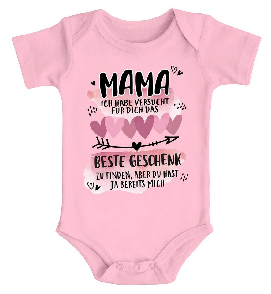 SpecialMe Body Baby Body für Mädchen Mama ich habe versucht für dich das beste von SpecialMe