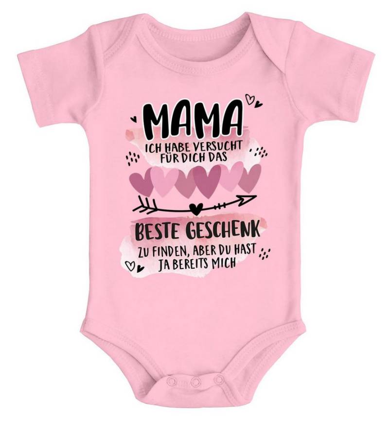 SpecialMe Body Baby Body für Mädchen Mama ich habe versucht für dich das beste von SpecialMe