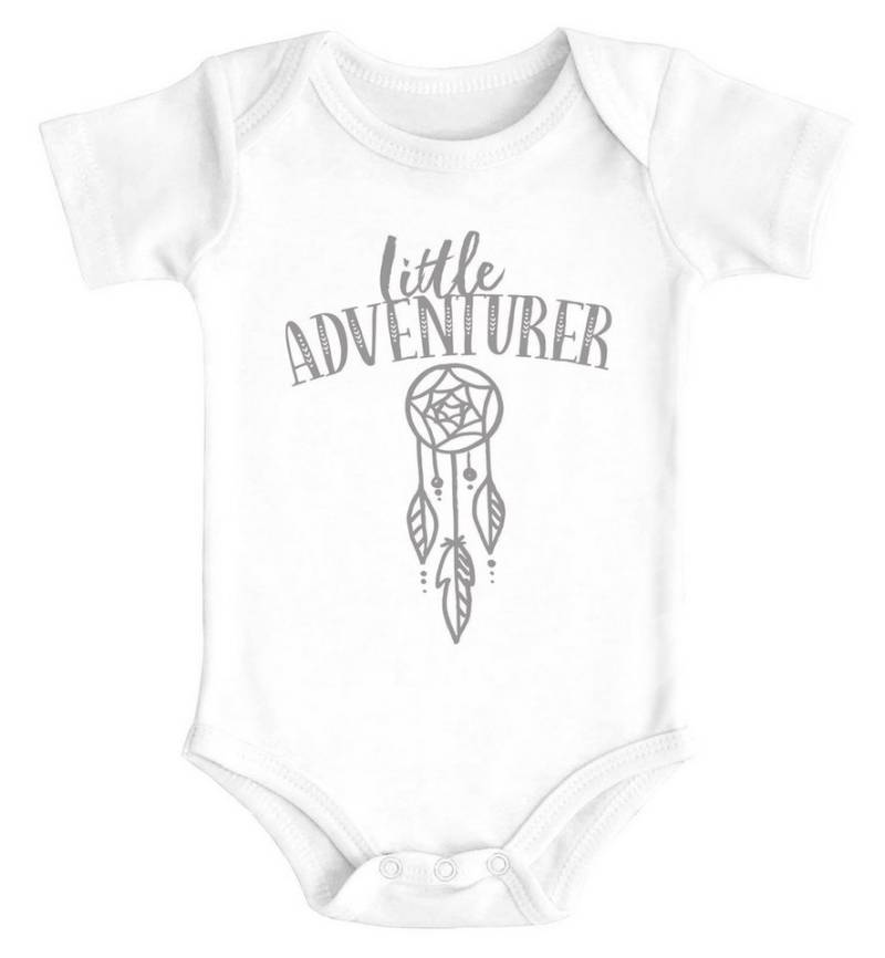 SpecialMe Body Baby Body für Mädchen Traumfänger Aufschrift little Adventure kurzarm von SpecialMe