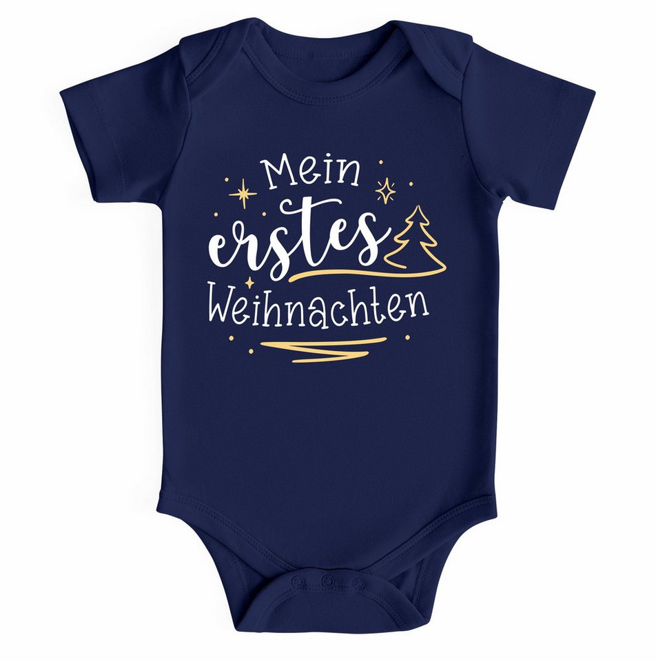 SpecialMe Body Baby Body kurzarm Mein erstes Weihnachten Spruch XMAS Outfit für von SpecialMe