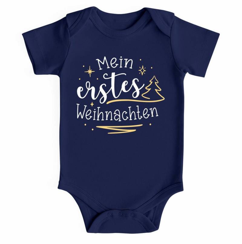 SpecialMe Body Baby Body kurzarm Mein erstes Weihnachten Spruch XMAS Outfit für von SpecialMe