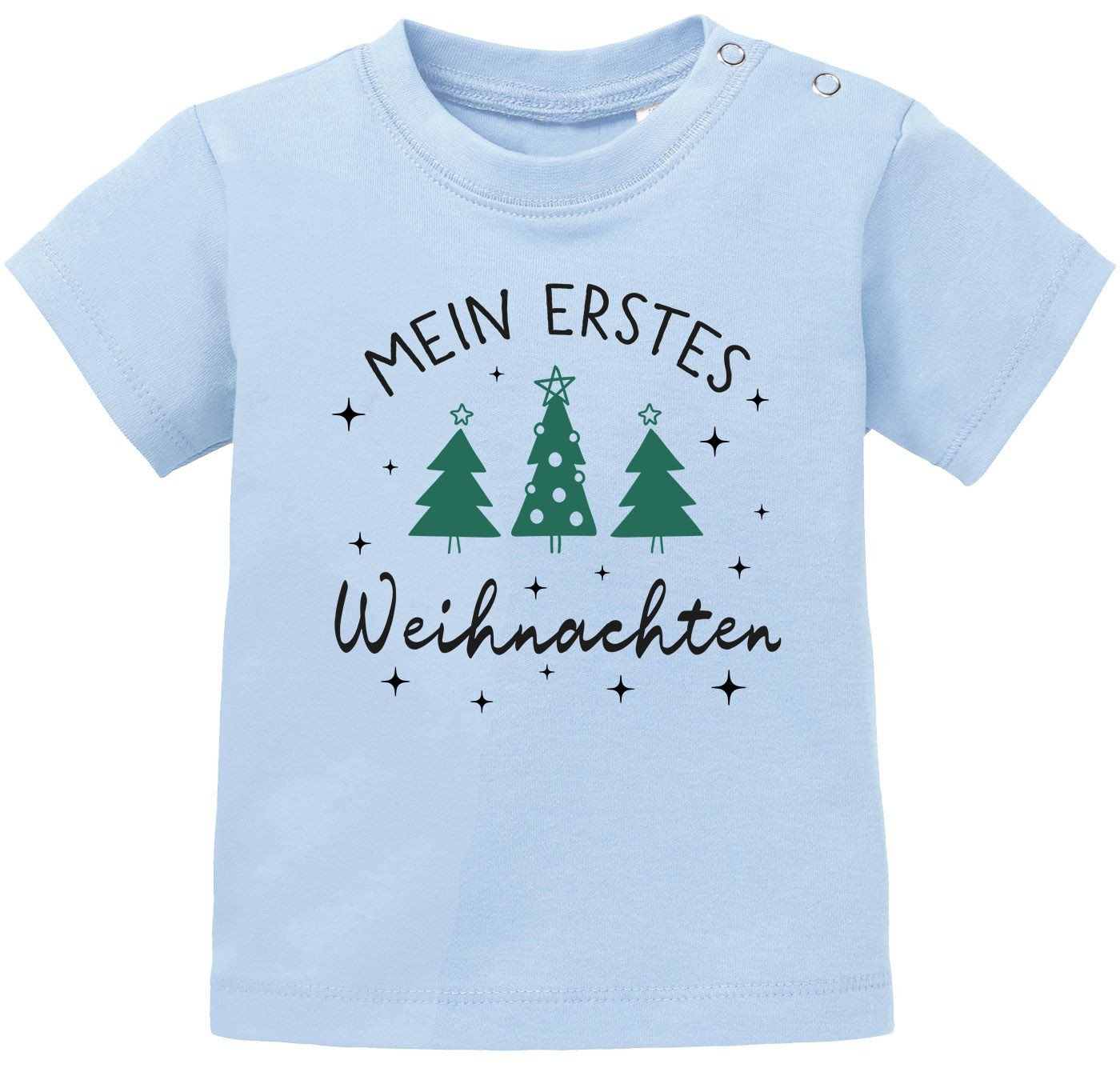 SpecialMe Print-Shirt Baby Shirt kurzarm Spruch Mein erstes Weihnachten Babyshirt von SpecialMe