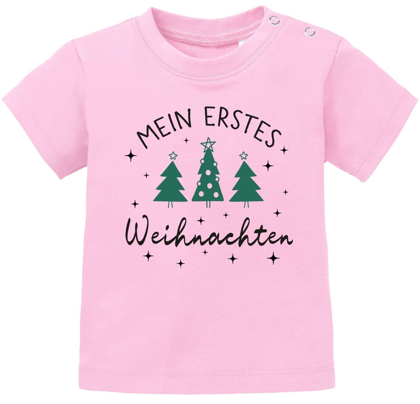 SpecialMe Print-Shirt Baby Shirt kurzarm Spruch Mein erstes Weihnachten Babyshirt von SpecialMe