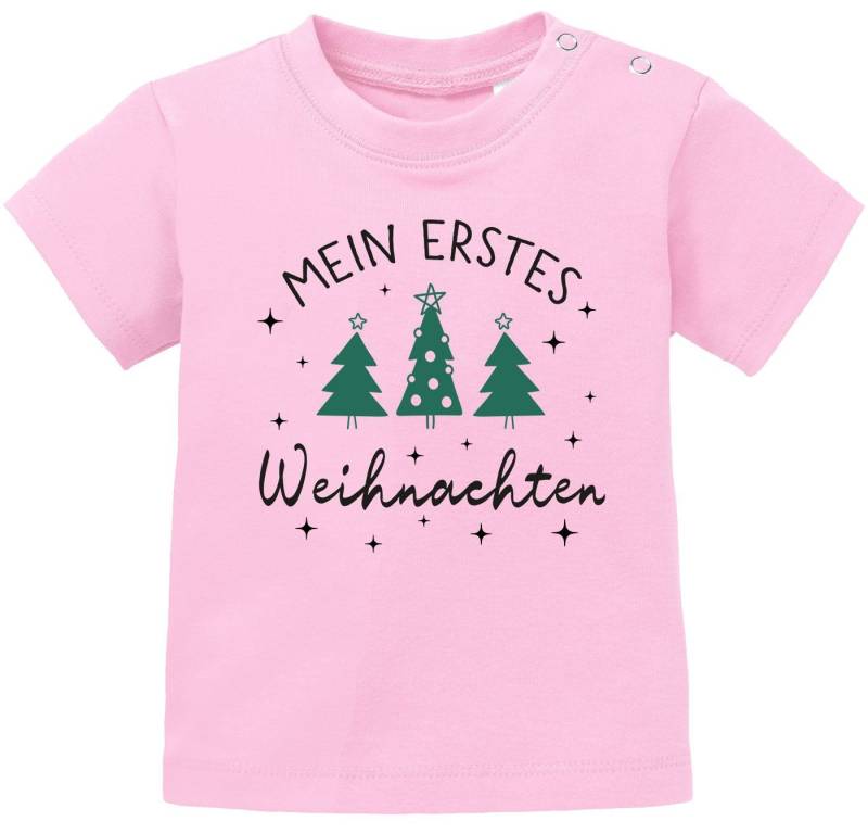 SpecialMe Print-Shirt Baby Shirt kurzarm Spruch Mein erstes Weihnachten Babyshirt von SpecialMe
