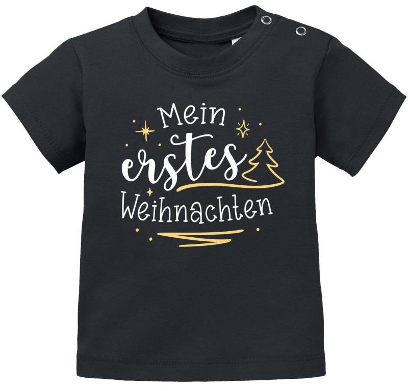 SpecialMe Print-Shirt Baby Shirt kurzarm Spruch Mein erstes Weihnachten Babyshirt von SpecialMe