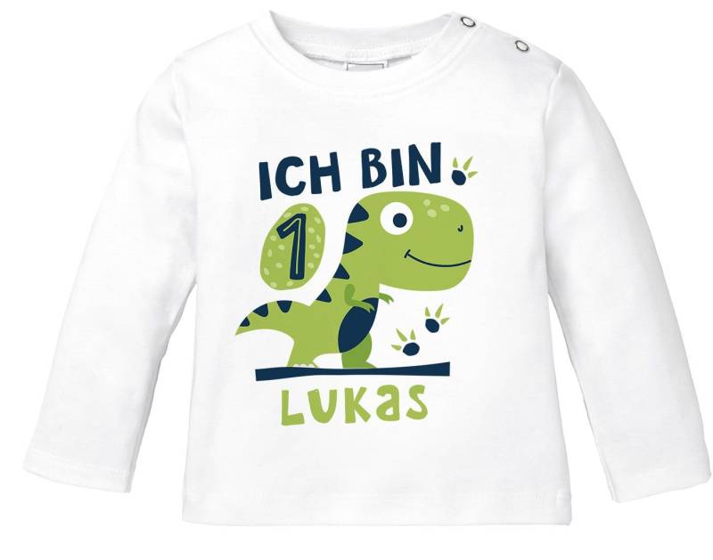Baby Langarm-Shirt 1. Geburtstag Ich Bin Schon 1 Geburtstagsshirt Geschenk Für Einjährige Junge/Mädchen Specialme® von SpecialMeStore