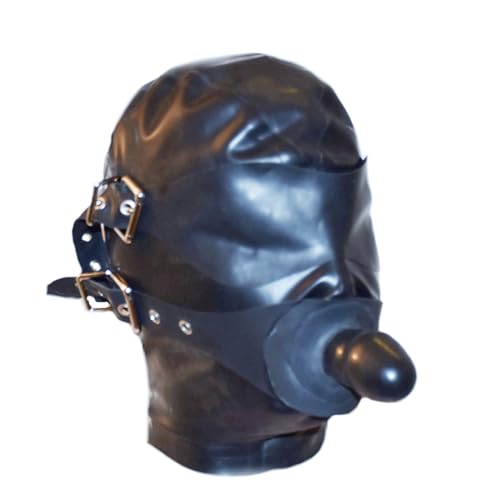 SpecialUnderwear Latex Mask Mouth and Eyes Gags Size:one size von SpecialUnderwear