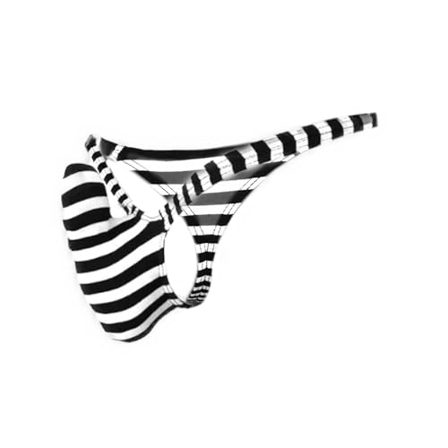 SpecialUnderwear Mens Thong Bulge Pouch MicroMini Gestreift Size:S-M von SpecialUnderwear