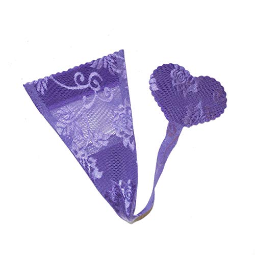 SpecialUnderwear Unsichtbarer String, Klebe String, Mikro String Herz C-String Size:L von SpecialUnderwear