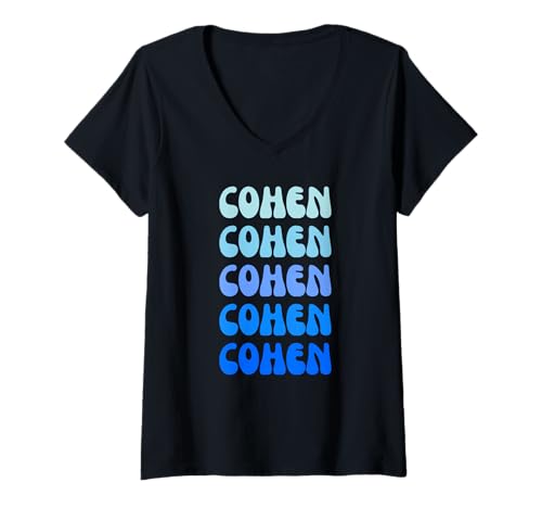 Damen Cohen T-Shirt mit V-Ausschnitt von Specially for Cohen