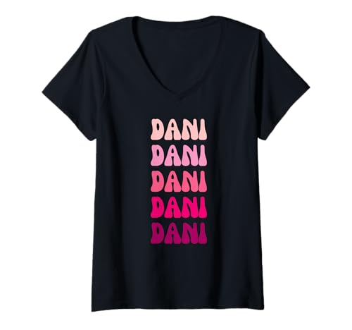 Damen Dani T-Shirt mit V-Ausschnitt von Specially for Dani
