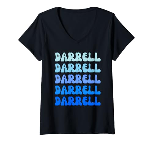 Damen Darrell T-Shirt mit V-Ausschnitt von Specially for Darrell