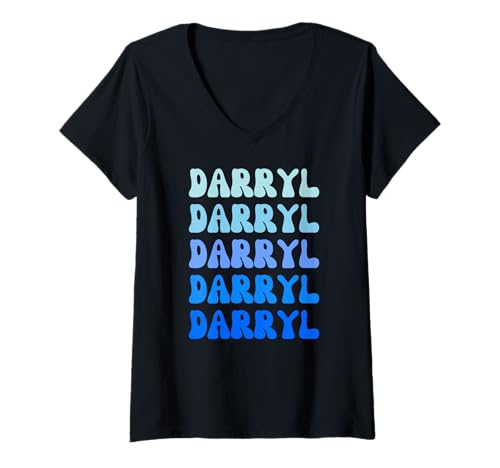 Damen Darryl T-Shirt mit V-Ausschnitt von Specially for Darryl