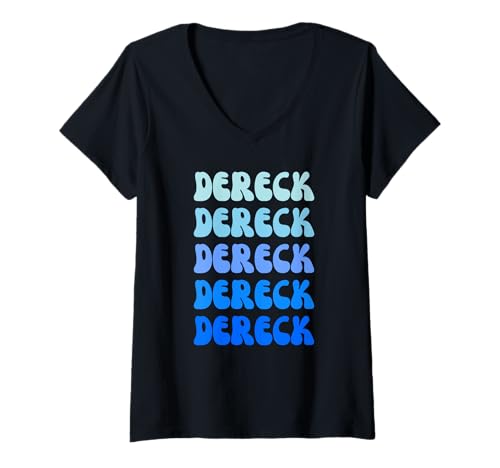 Damen Dereck T-Shirt mit V-Ausschnitt Damen Dereck T-Shirt mit V-Ausschnitt von Specially for Dereck