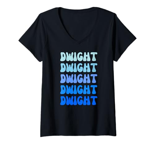 Damen Dwight T-Shirt mit V-Ausschnitt Damen Dwight T-Shirt mit V-Ausschnitt von Specially for Dwight