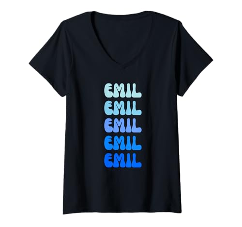 Damen Emil T-Shirt mit V-Ausschnitt Damen Emil T-Shirt mit V-Ausschnitt von Specially for Emil